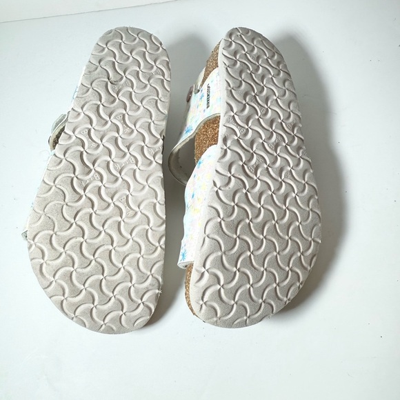 Birkenstock Kids White Floral Sandals Size 31 - Picture 5 of 6